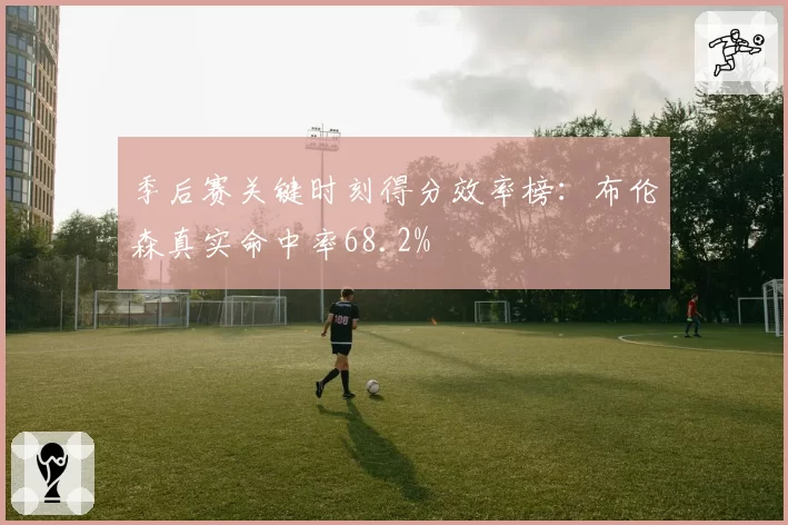 季后赛关键时刻得分效率榜：布伦森真实命中率68.2%